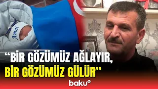 Şəhidin doğum günündə qardaşı dünyaya gəldi