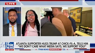 MUST WATCH: Woman From President Trump's Viral Visit to Atlanta Chick-fil-A Speaks To Fox News