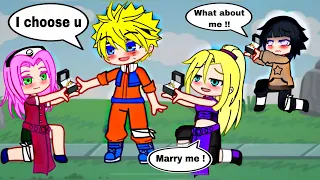 “Who Do You Choose To Marry? 👰‍♀️🤵‍♂️ || Naruto || Old trend || Gacha Club Meme