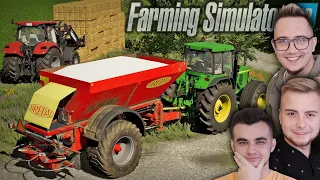Zapsuty Massey !?😱 Układanie Stogu, Wapnowanie & Żniwa 🎅 Farming Simulator 22 | "od Zera" #44