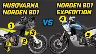 Husqvarna Norden 901 vs Norden 901 Expedition | What are the differences?