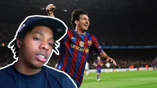 NON FOOTBALL FAN Reacts To Lionel Messi Career Highlights