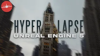 Using Unreal Engine to Make a Cinematic Hyperlapse?! (UE5)