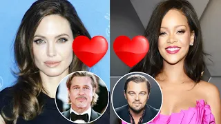 Famous Celebrity Crush on Brad Pitt Vs Leonardo Dicaprio [ 2020 ]