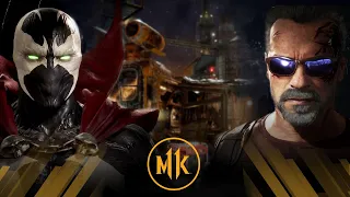 Mortal Kombat 11 - Spawn Vs The Terminator (Very Hard)