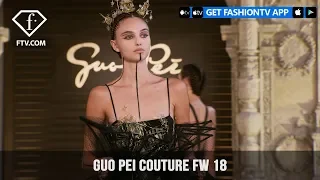 Guo Pei Couture Gothic Architecture Fall/Winter 2018 Paris Haute Couture | FashionTV | FTV