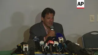 Workers' Party's Haddad meets voters in Rio
