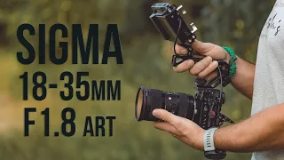 Sigma 18-35mm F1.8 Art. Большой "видео" обзор на Fujifilm X-T3