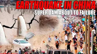 A super dam in China's Tibet is about to burst as an earthquake shakes China | China flood 2022