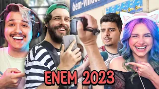 DEFANTE FOI MUITO LONGE KKKKKK REPÓRTER DOIDÃO NO ENEM 2023