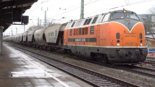 Bahnhof Magdeburg-Neustadt, Gruseleffekt und langsame Güterzüge