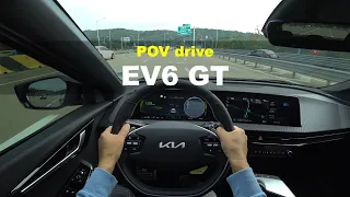 2023 KIA EV6 GT POV drive