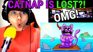 CATNAP is LOST?! (Cartoon Animation) @GameToonsOfficial REACTION!