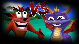 [Sprite Animation] - Crash Bandicoot vs Spyro the Dragon