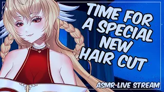 [ LIVE ASMR ] Hair Salon with your Waifu [ Hair Cutting ] [ Personal Attention ]
