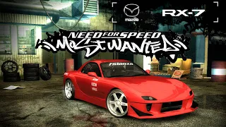 NFS Most Wanted / REDUX MOD 2022/ MAZDA RX7 JUNKMAN TUNING/ 1080p60fps