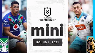 Warriors v Titans Match Mini | Extended Highlights | Round 1, 2021 | NRL