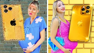 CRAZY SITUATIONS WHEN YOU'RE PREGNANT | FUNNY PREGNANCY SITUATIONS BY CRAFTY HYPE PlUS