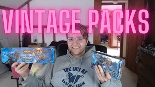 I opened Vintage World of Warcraft TCG packs