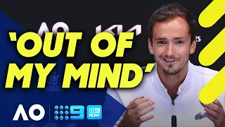 Daniil Medvedev recalls his mid-match meltdown | Australian Open 2022