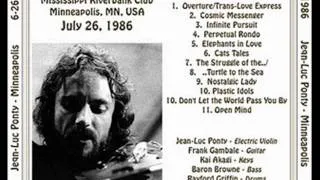 Jean Luc Ponty - Cosmic Messenger [Live U.S 86']