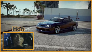 Need For Speed Heat/Форсаж (Nissan Silvia "Mona Lisa") #3