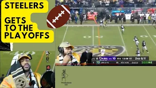 93 REACTS Pittsburgh Steelers vs. Ravens Week 18 Highlights | NFL 2021