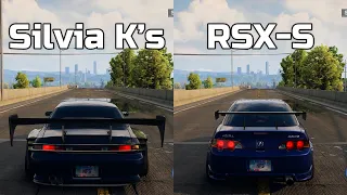 NFS Unbound: Nissan Silvia Ks vs Acura RSXS - WHICH IS FASTEST (Drag Race)