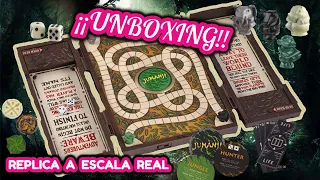 💥 JUMANJI 💥 - RÉPLICA A ESCALA REAL - UNBOXING E IMPRESIONES - 100% JUGABLE - The noble collection