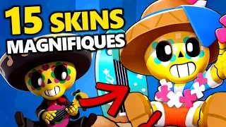 15 SKINS QUI DEVRAIENT ETRE MIS DANS BRAWL STARS !!!! Parce qu'ils sont stylés !!