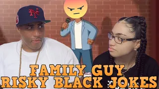 MY DAD REACTS TO Family Guy "RISKY BLACK JOKES" compilation ( DON'T LAUGH!! ) REACTION