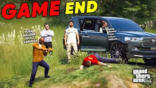 TAYA ABU SHOT FURQAN | GAME END  | GTA 5 | Real Life Mods #424 | URDU |