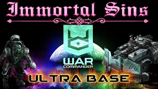 War Commander: Ultra Base - Immortal Sins.