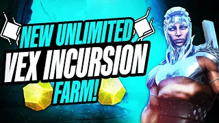 Destiny 2 - New UNLIMITED Vex Incursion Zone FARM! (GUARANTEED EXOTICS!)