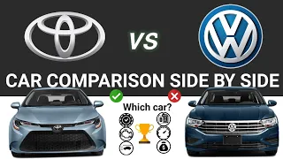 Toyota Corolla vs Volkswagen Jetta | 2022 car comparison side by side