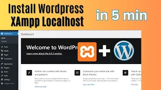 How to install WordPress in Xampp localhost on 2024