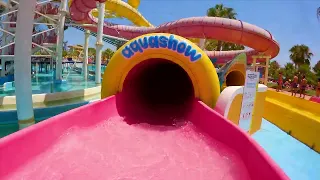 Shark Slide & Pink Slide, AquaShow Algarve 2022, Portugal