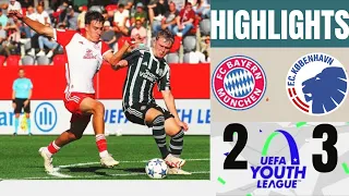 Copenhagen U19 3-2 Bayern Munchen U19 | UEFA YOUTH LEAGUE | Highlights and Goals