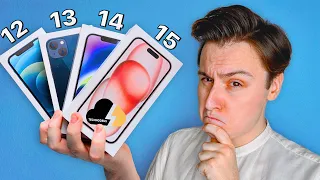 САМЫЙ ВЫГОДНЫЙ iPhone в 2024 — сравнение iPhone 12, 13, 14 и 15! Какой айфон выбрать в 2024 году?