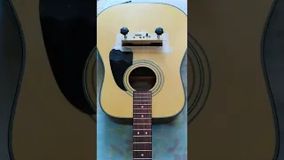 Переклейка бриджа (подставки для струн) 12 струнной гитары