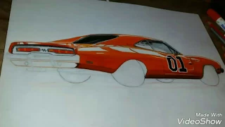 General Lee "speed drawing"