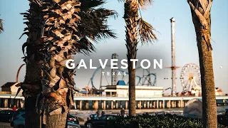 GALVESTON, TEXAS // Cinematic Vlog | Sony A6500