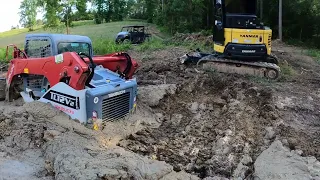 HELP Tractor and loader both are stuck