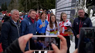 Châtel : Les Français dominent les premiers Championnats du Monde de Snowbike UCI