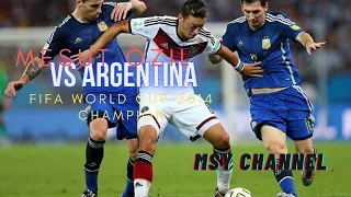 Özil World Cup 2014 vs Argentina