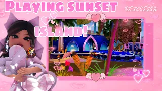 PLAYING SUNSET ISLAND!💗🎀 |Callmehdiana