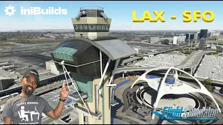 iNiBuilds LAX | KLAX - KSFO  - KLAX | B737-800 | Vatsim