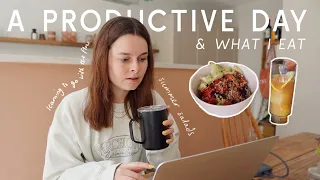 Learning To Go With The Flow 🍋🌿 A Productive Day & What I Eat | Lucy Moon