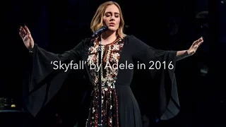 'Skyfall' by Adele in 2016