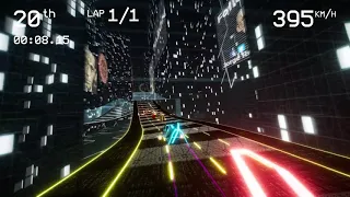 Hover Raider - F-Zero meets TRON in this Stylish Futuristic Racing Game